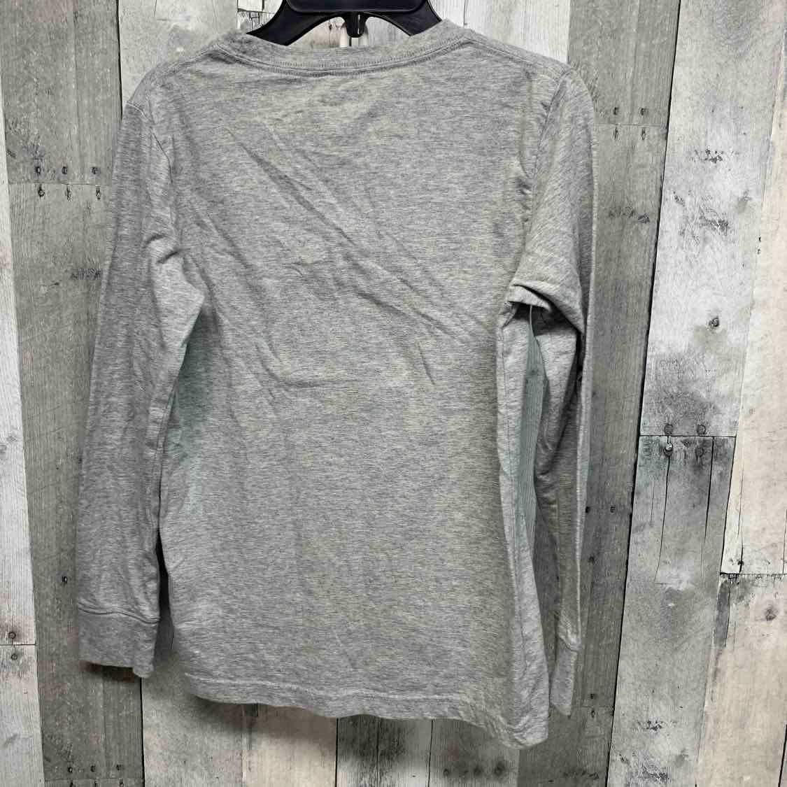 Size Medium Gray Graphic Hurley Long Sleeve Shirt