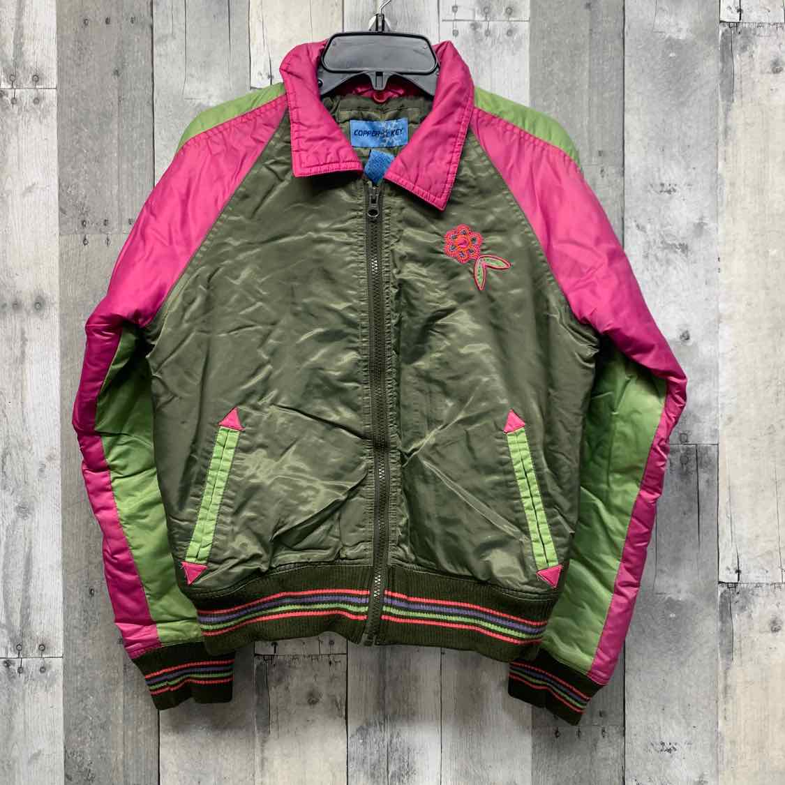 Size 14/16 Green Copper Key Heavy Jacket
