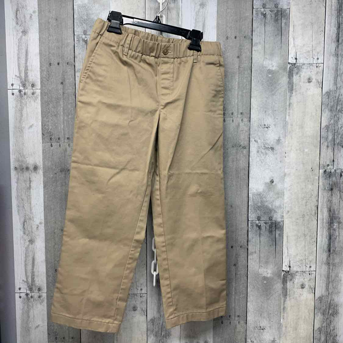 Size 10 Husky Khaki Lands' End Pants