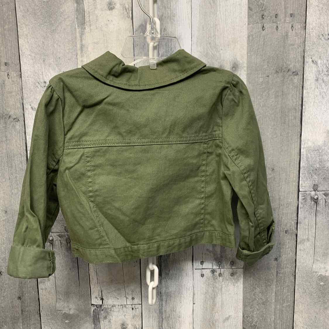 Size 6 Green Little Lass Light Jacket