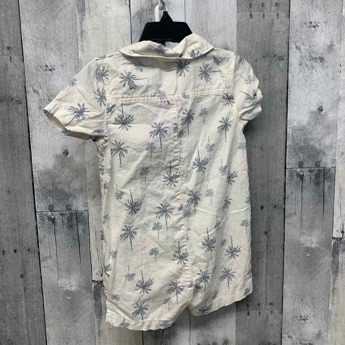 Size 24 Months White/Blue Carter's Romper