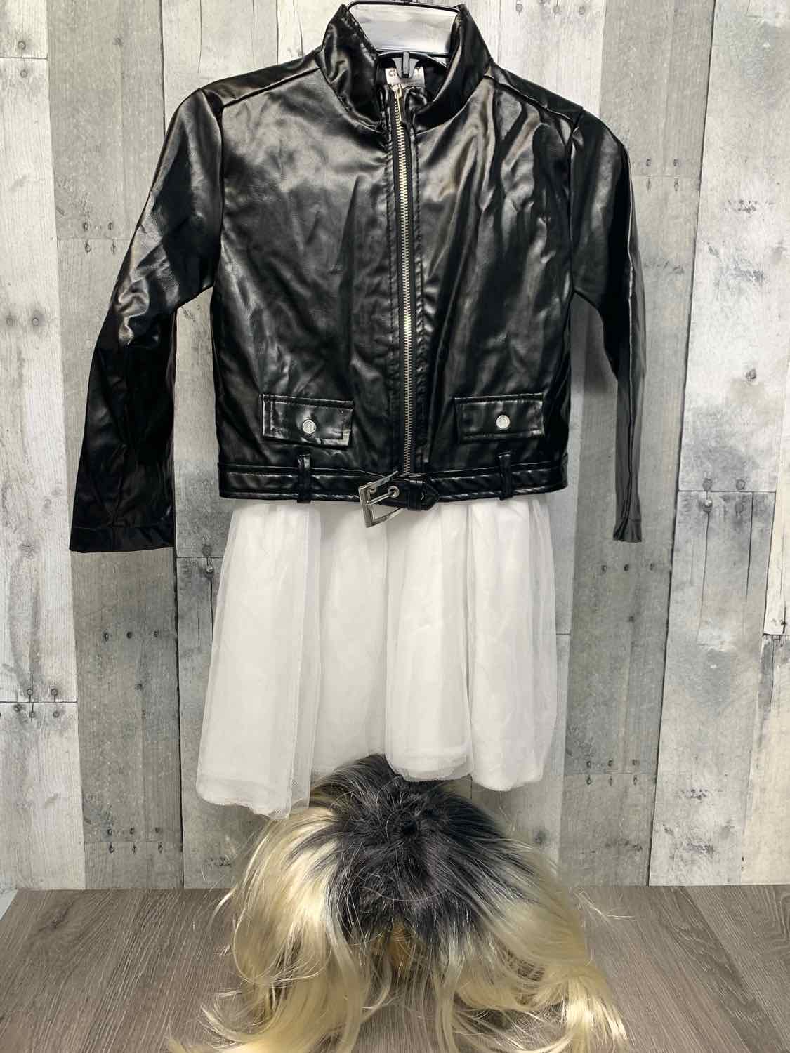 Spirit White/Black Size 5/6 Halloween Costume - Little Kid