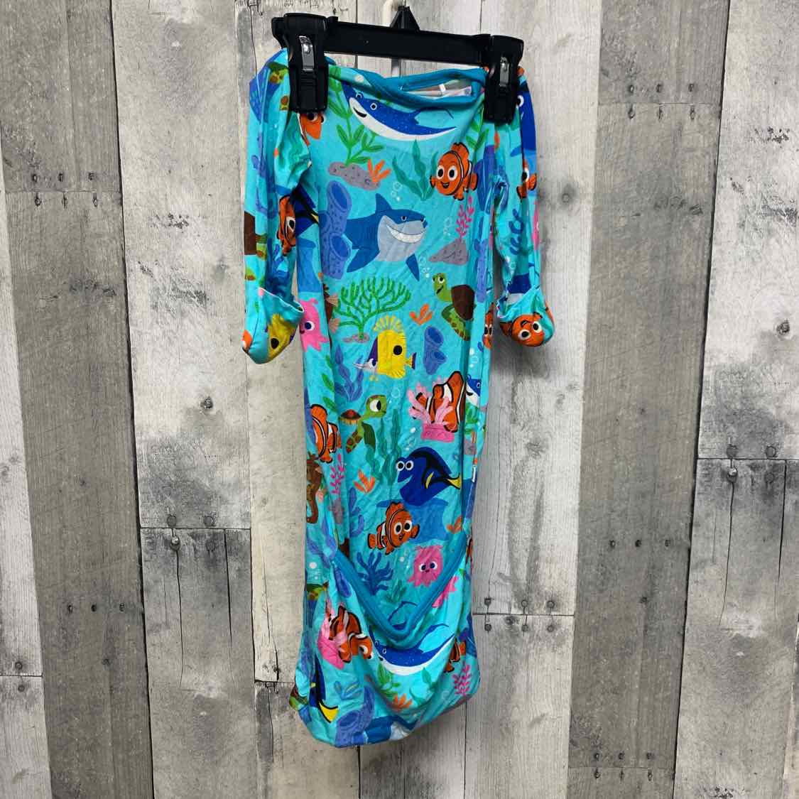 Size Newborn Blue Print Little Sleepies Layette