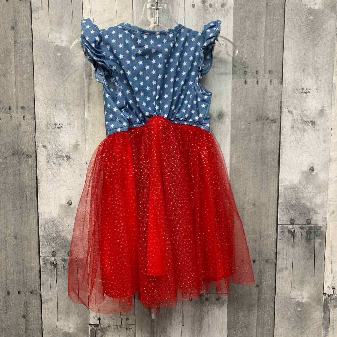 Size 24 Months Denim/Red Goodlad Dress