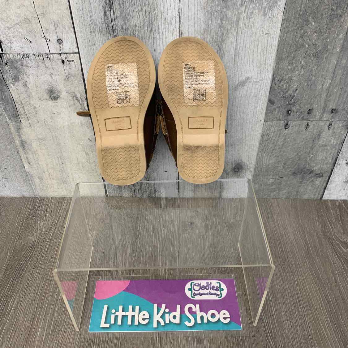 Size 5 Brown/Tan Janie & Jack Loafers