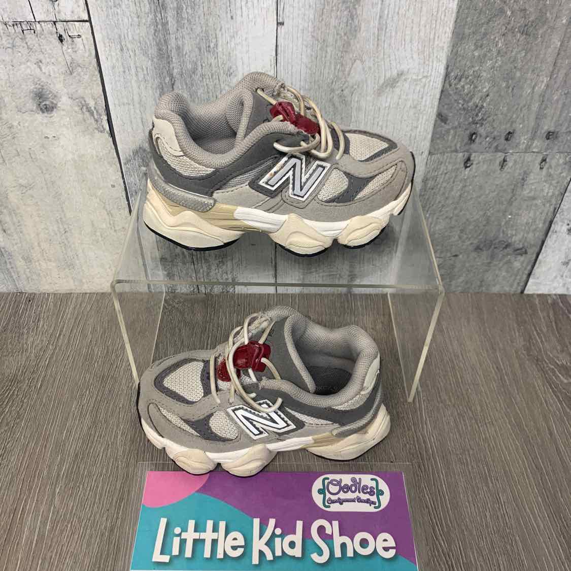 Size 6 Gray/Red New Balance Sneakers