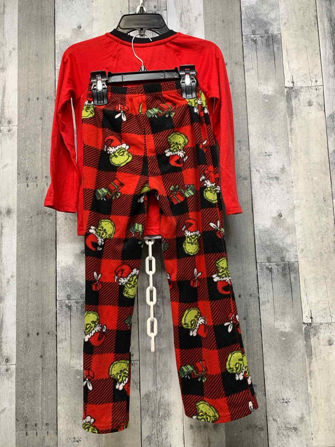 Size 6/7 Red/Green Holiday Brands 2pc PJs