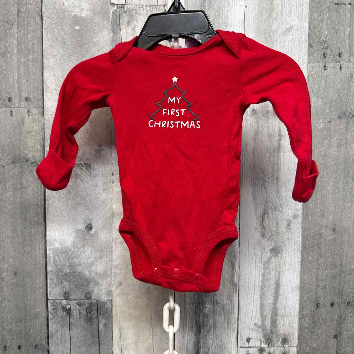 Size Newborn Red Graphic Just One You Bodysuit