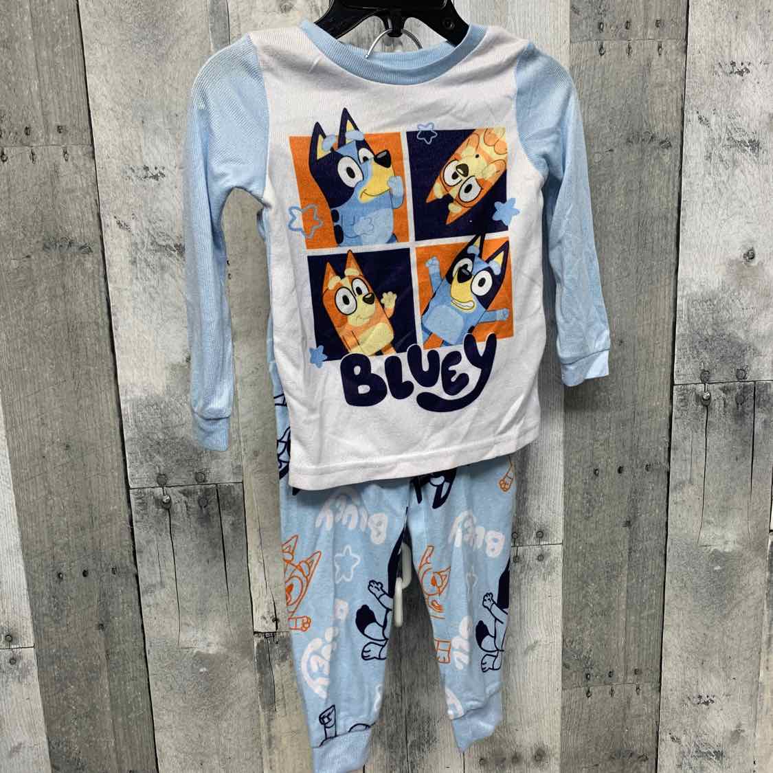 Size 2T Blue/White Disney 2pc PJs