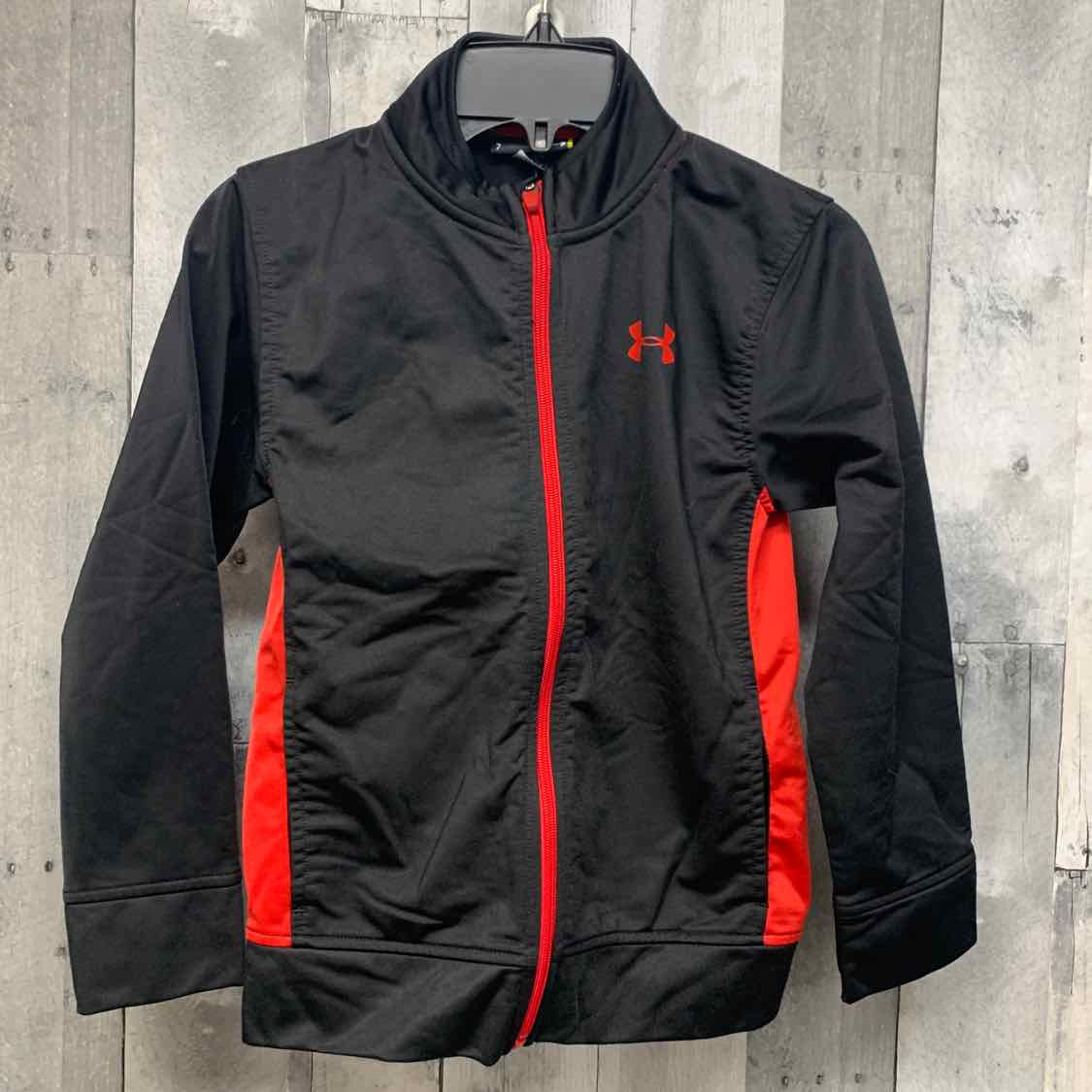 Size 7 Black/Red Sport Brand Light Jacket
