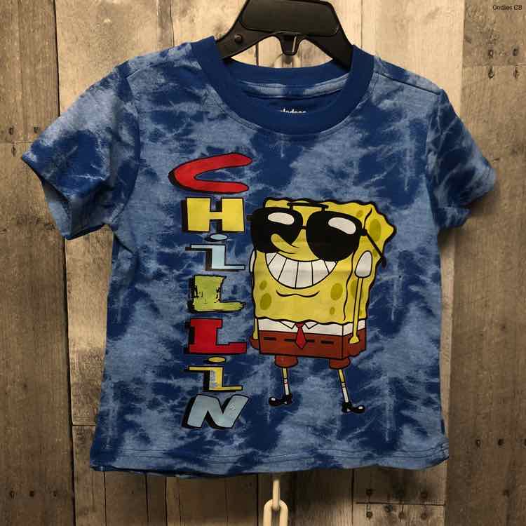 Size 2T Blue Graphic Nickelodeon T Shirt