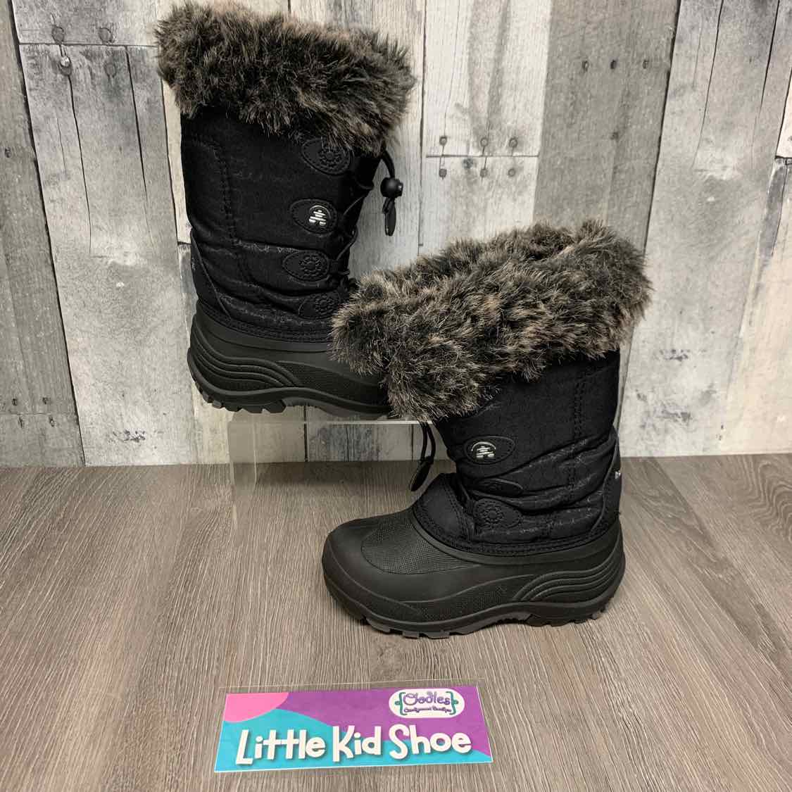 Size 13 Black Kamik Snow Boots