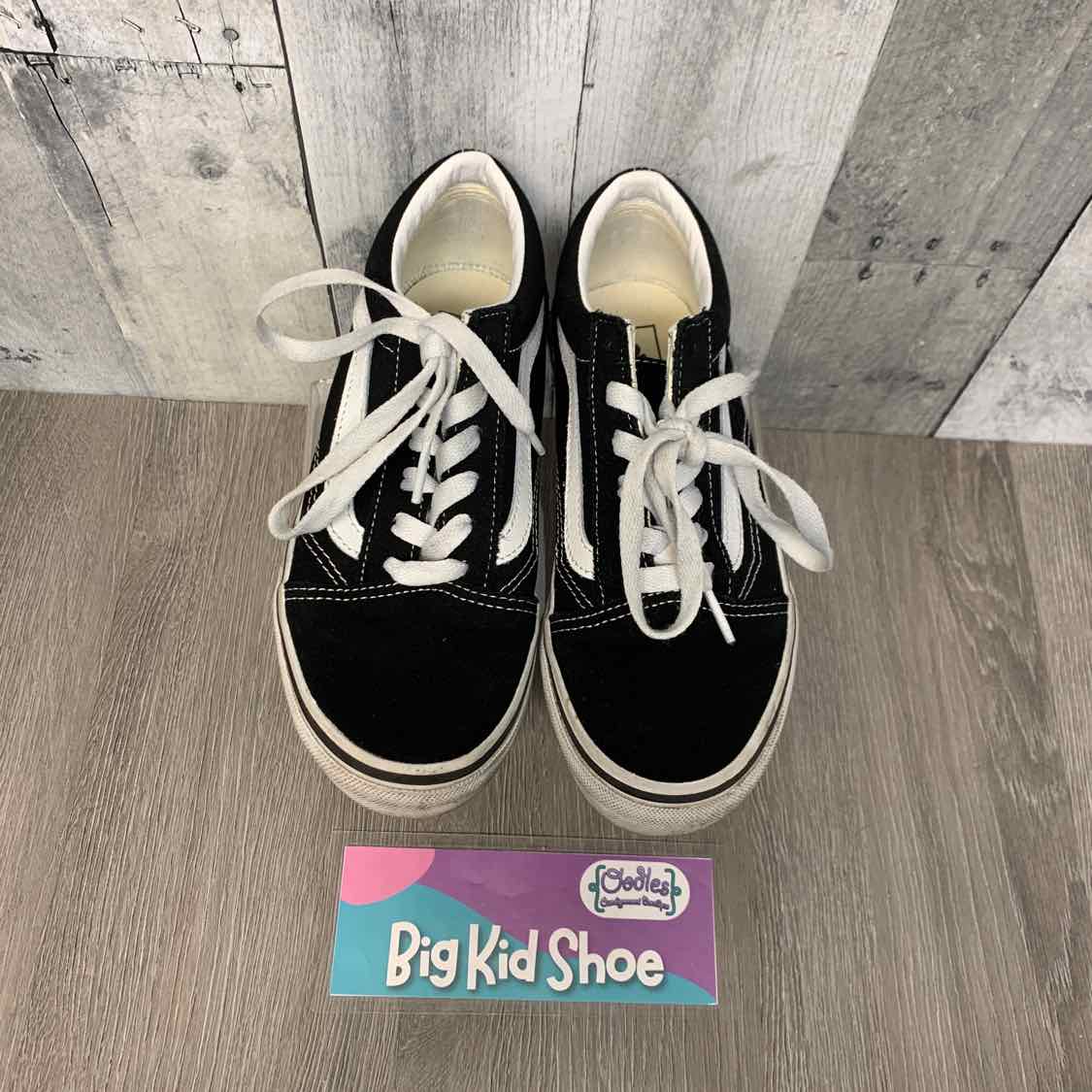 Size 3 Black Vans Sneakers