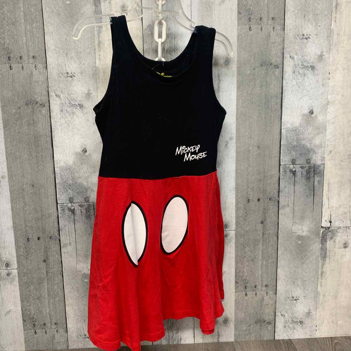Size 6/6X Black/Red Disney Dress - Knit