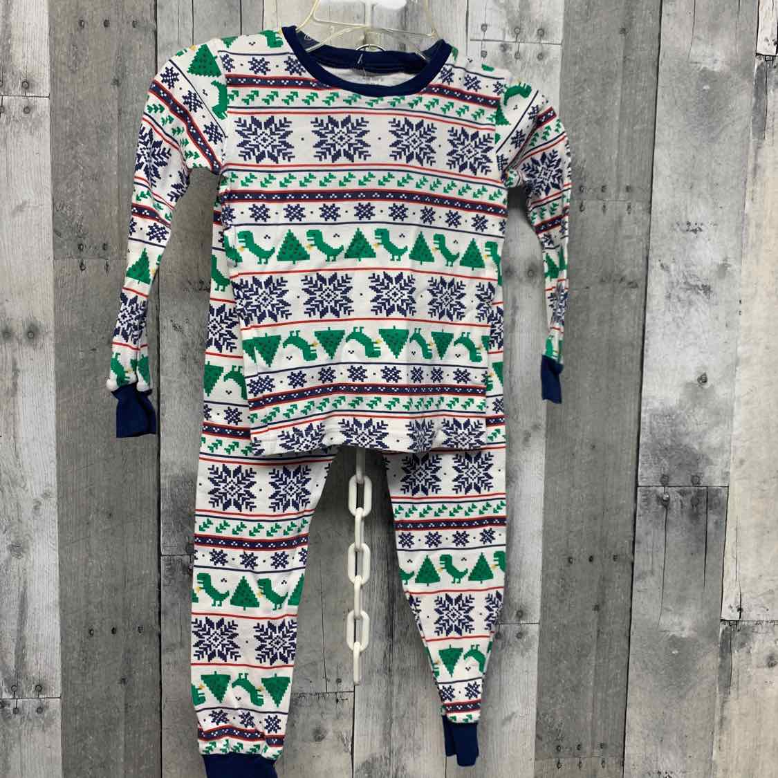 Size 5T White Graphic Carter's 2pc PJs