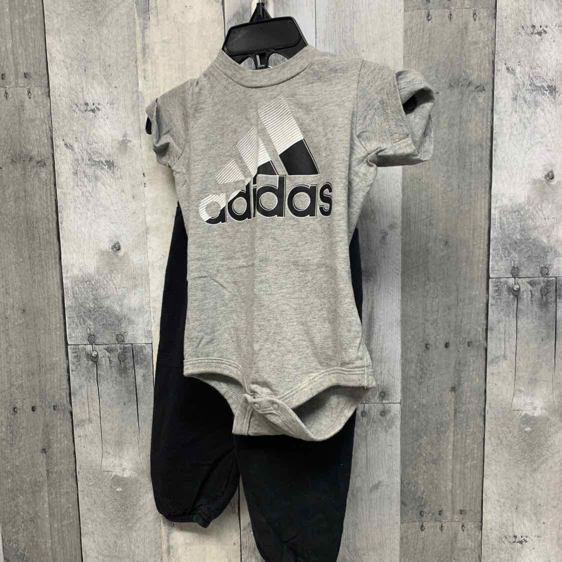 Size 12 Months Gray/Black Sport Brand Shirt/Pants