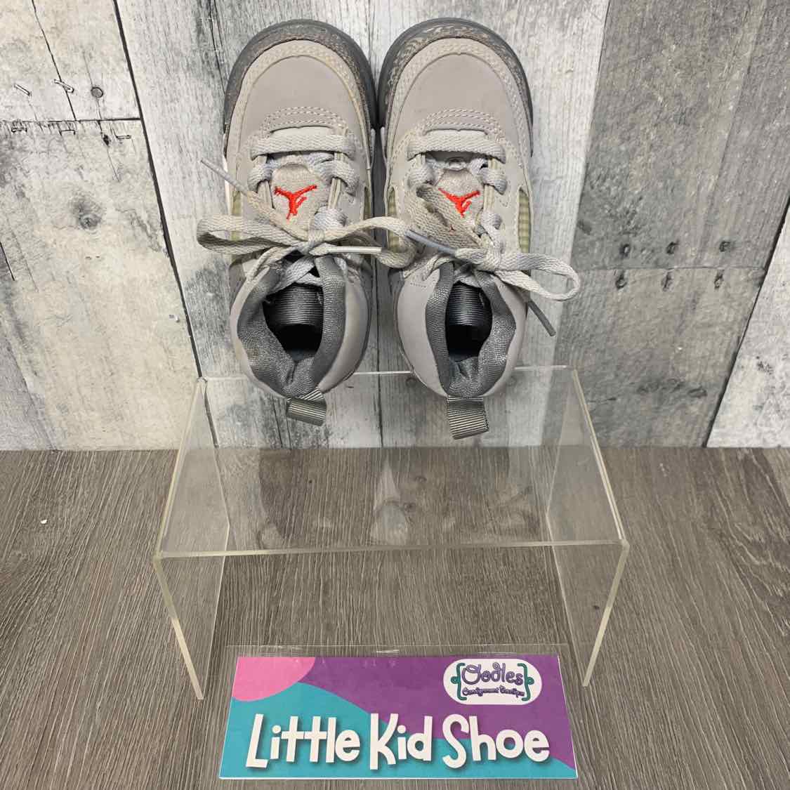 Size 6 Gray Sport Brand Sneakers