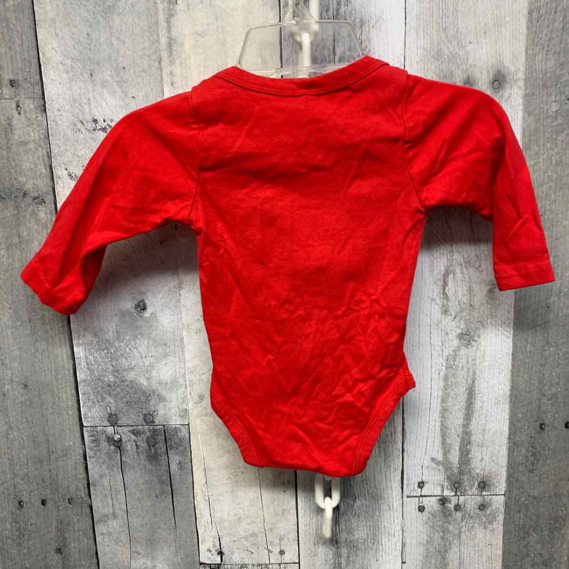 Size 6 Months Red B Brand Bodysuit