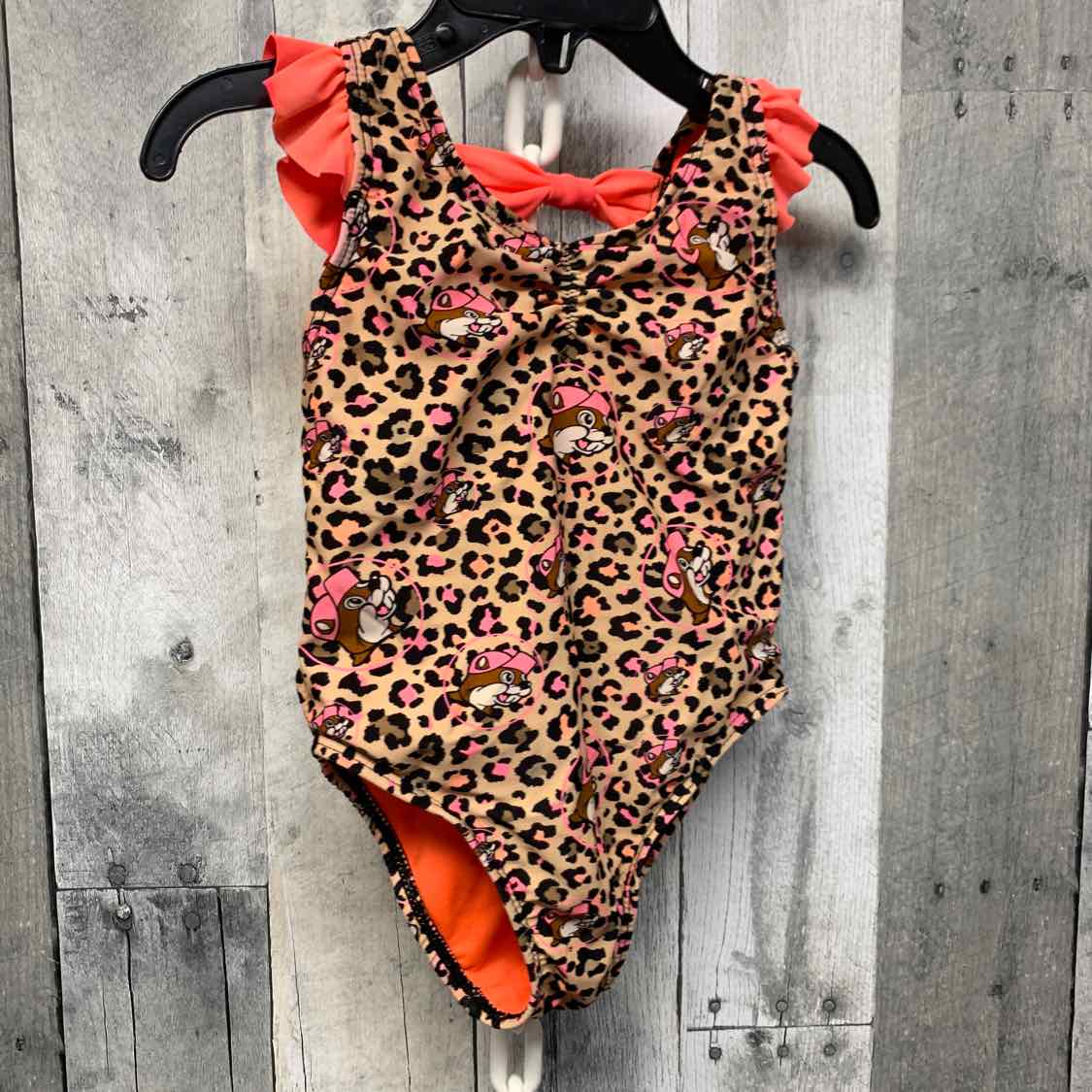 Size 12-18 Months Tan Print B Brand Swim Suit - 1pc