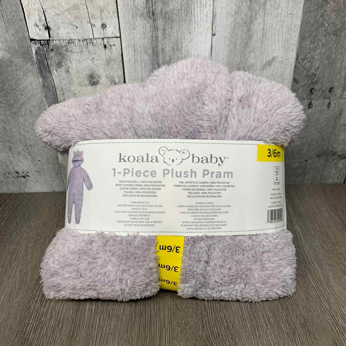 Size 3-6 Months Purple Koala Baby/Kids Snow Suit