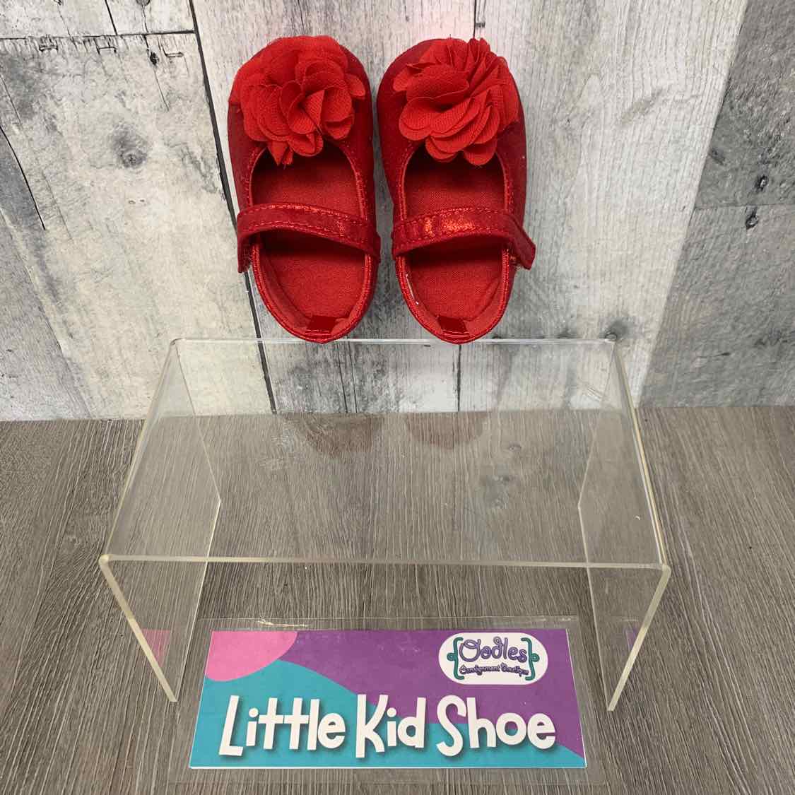 Size 2 Red B Brand Slip On Shoes
