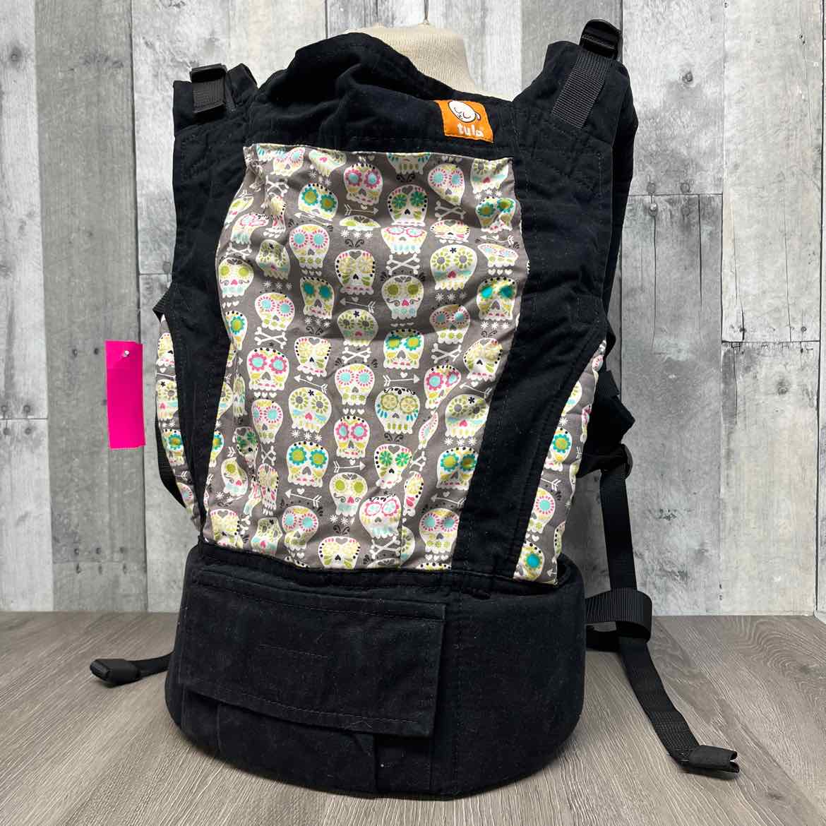 Tula Black Print Infant Carrier