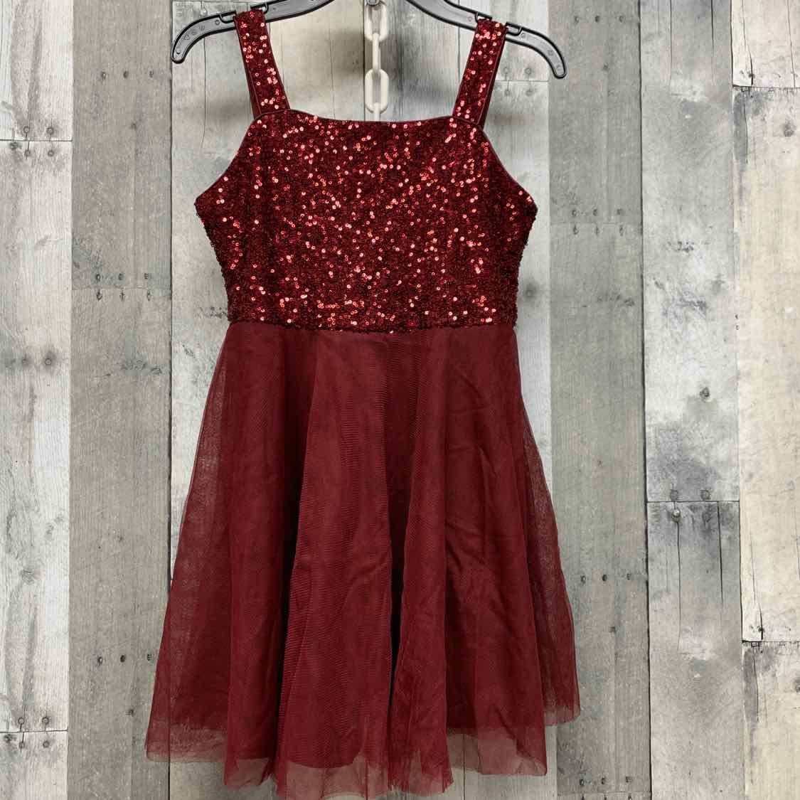 Size 10 Burgundy Children's Place Dress