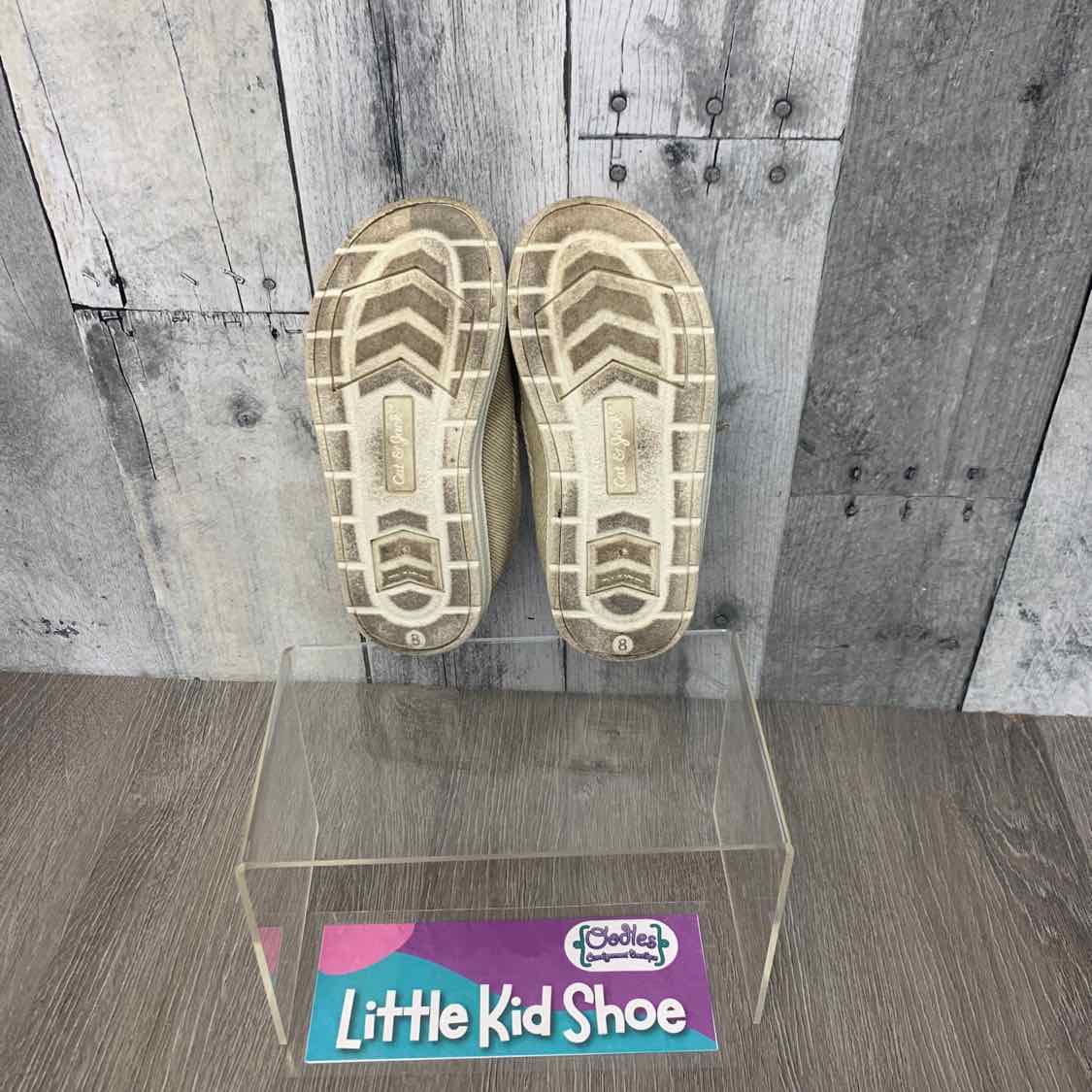 Size 8 Tan Cat & Jack Loafers