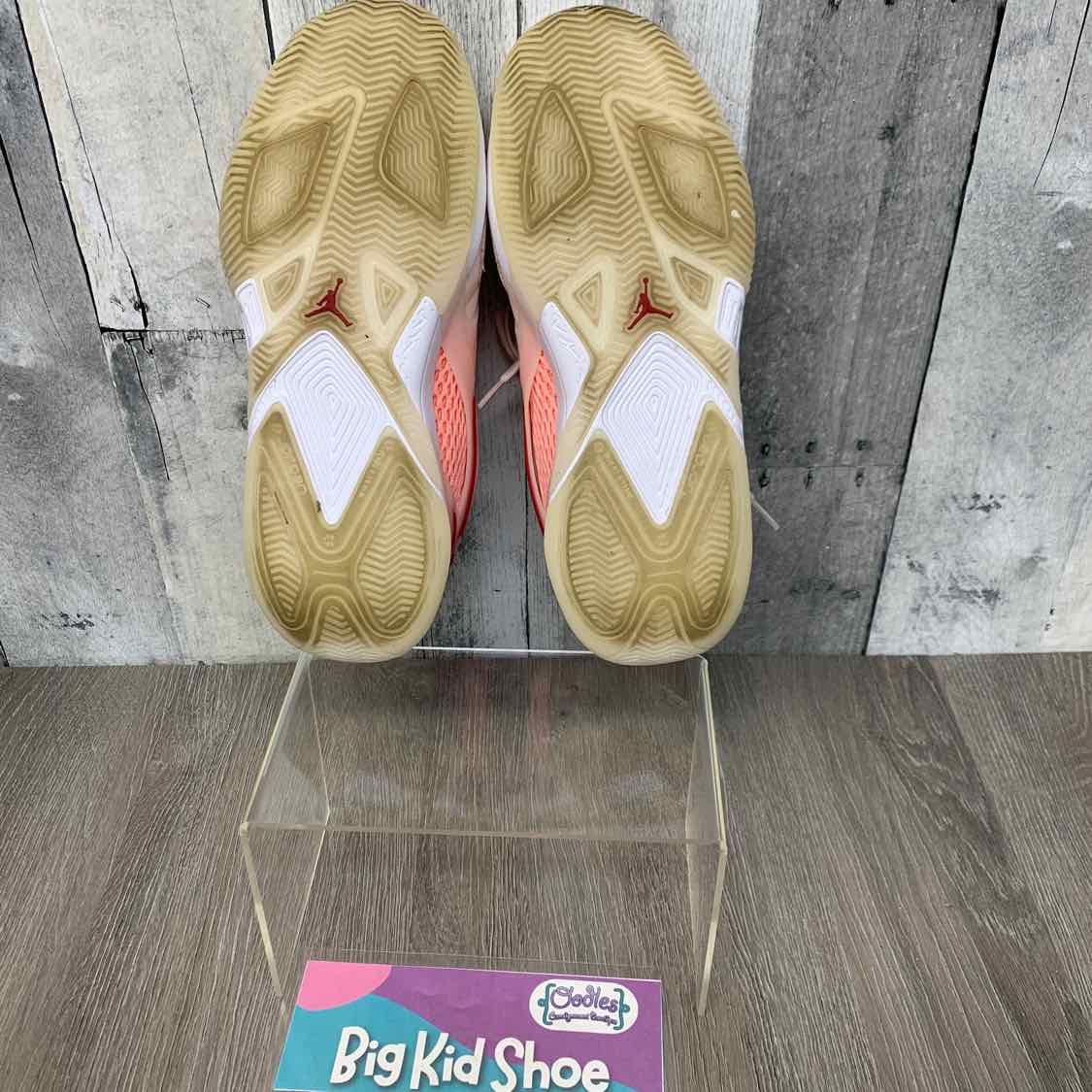 Size 7 Pink/White Sport Brand Sneakers