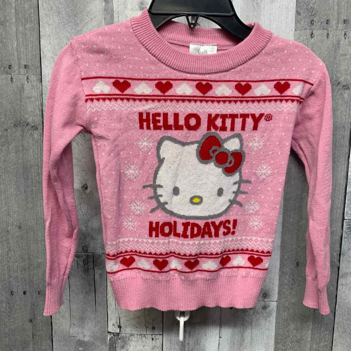 Size 4/5 Pink Graphic Hello Kitty Sweater