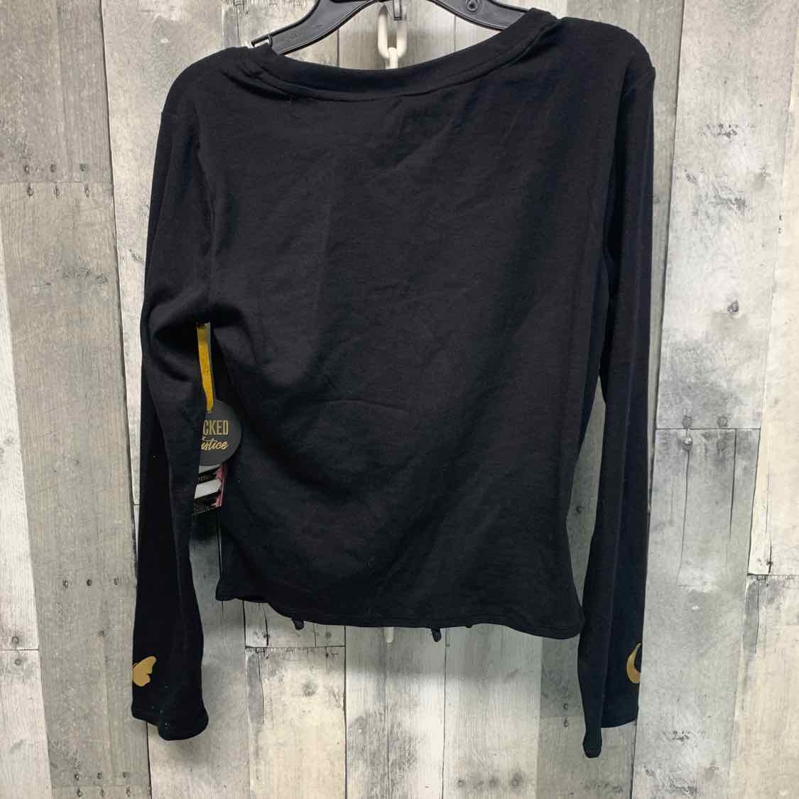 Size XLarge Black Graphic Justice Long Sleeve Shirt