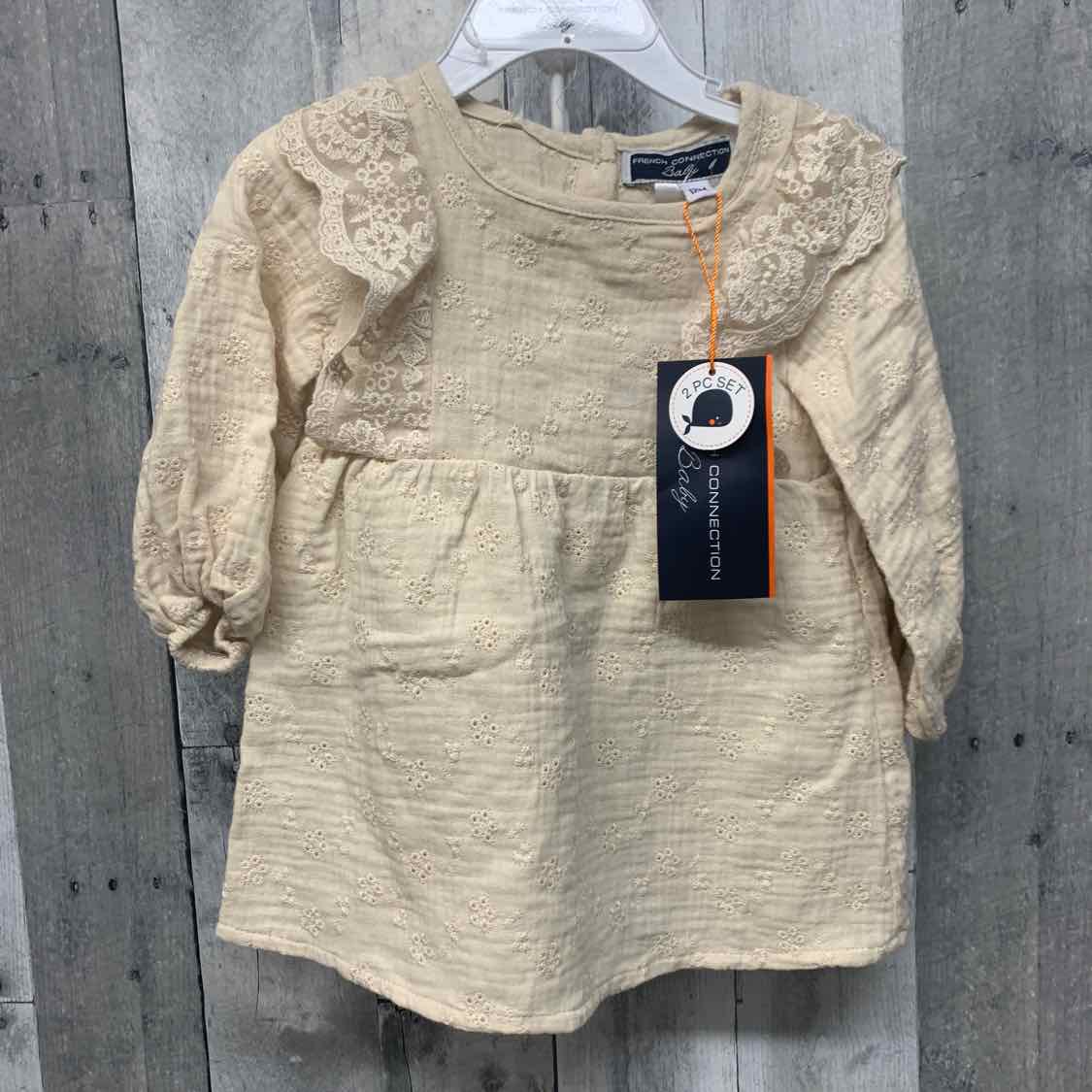 Size 12 Months Tan Mid Brand Dress