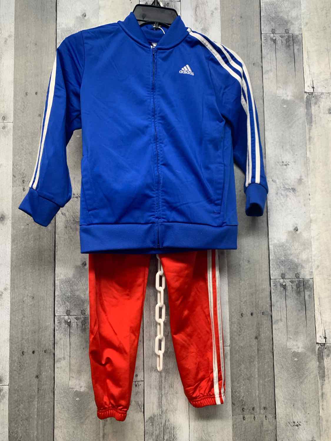 Size 7 Blue/Red Sport Brand Jacket/Pants