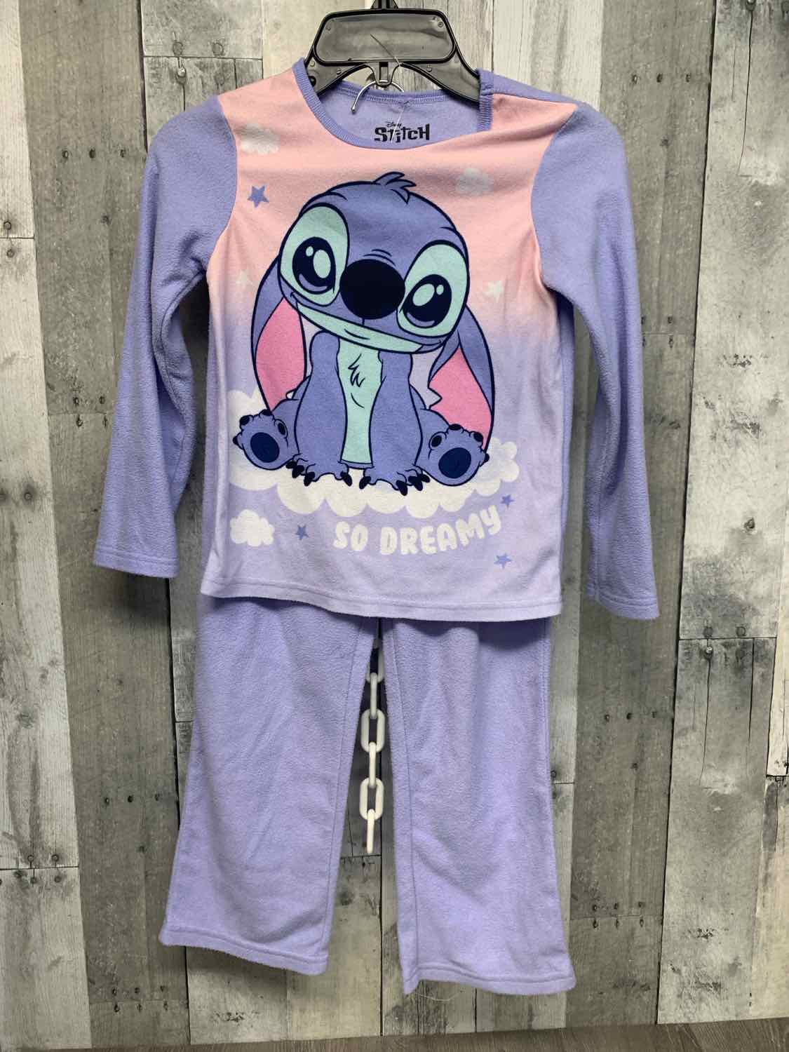 Size 6/6X Purple Print Disney 2pc PJs