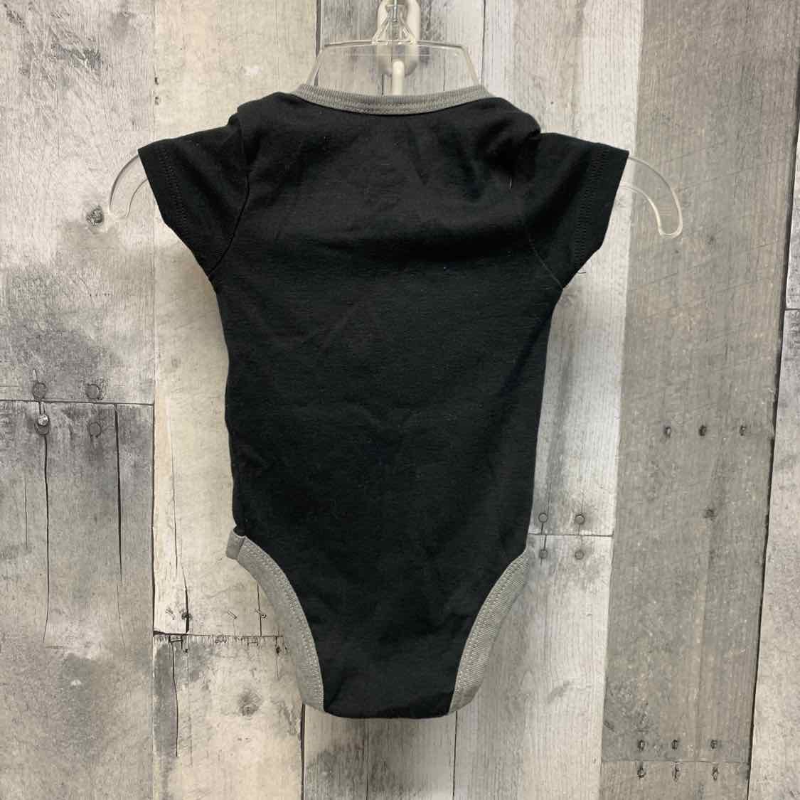Size 0-6 Months Black Sport Brand Bodysuit
