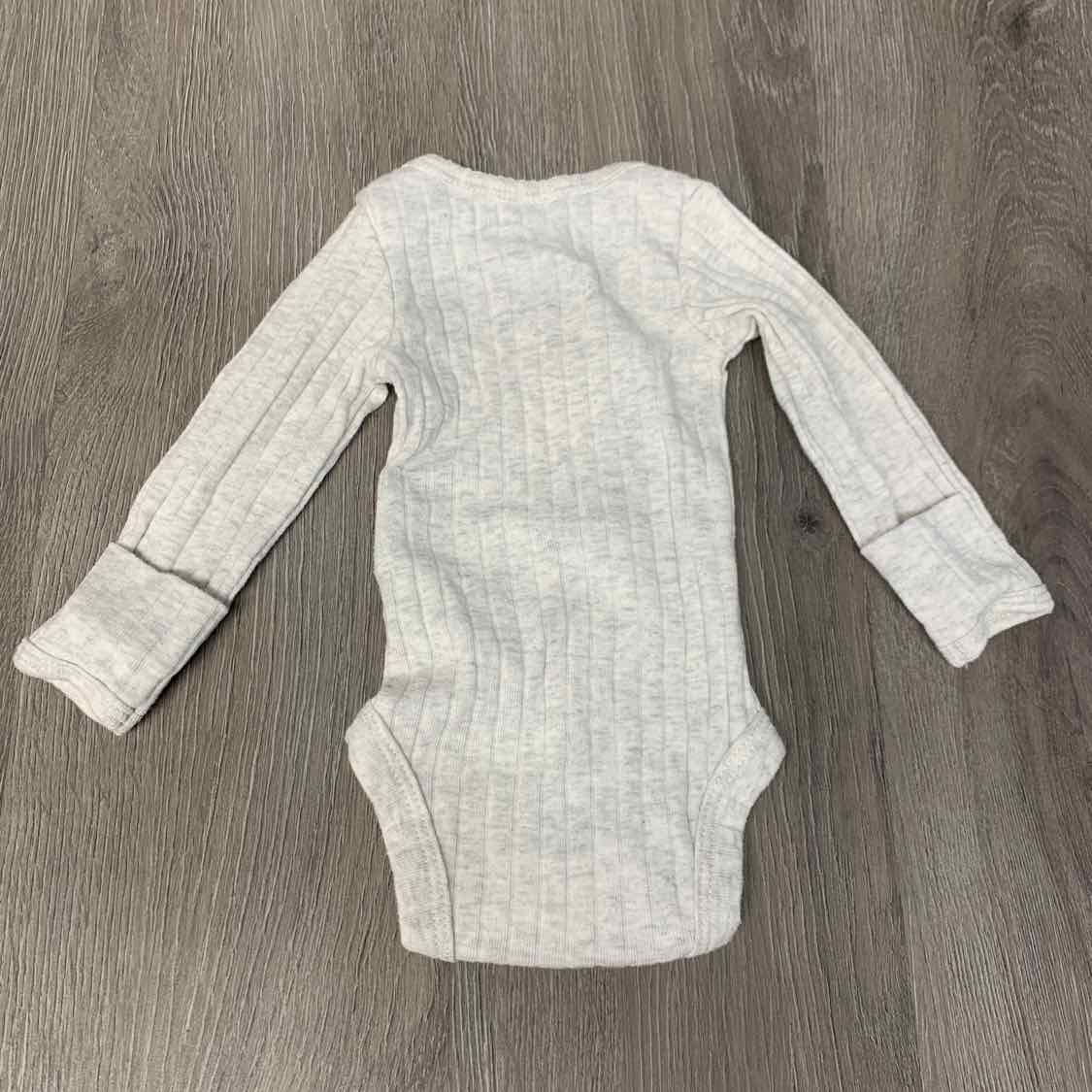 Size Preemie Gray Child of Mine Bodysuit