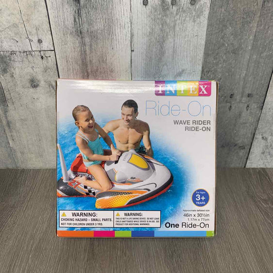 Intex White/Orange Pool Float