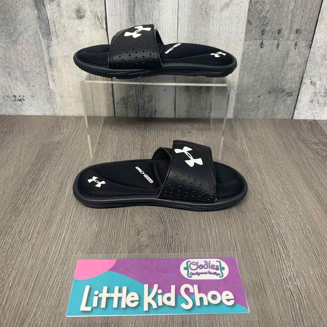 Size 13 Black/White Sport Brand Sandals