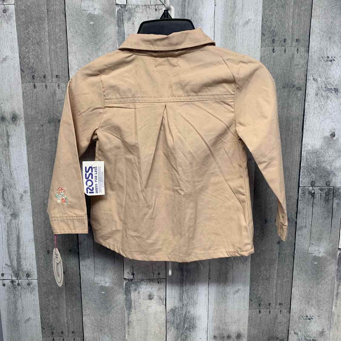 Size 4T Tan Nannette Light Jacket