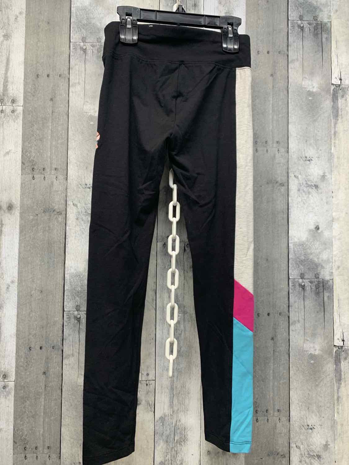 Size Large Black Graphic Justice Leggings
