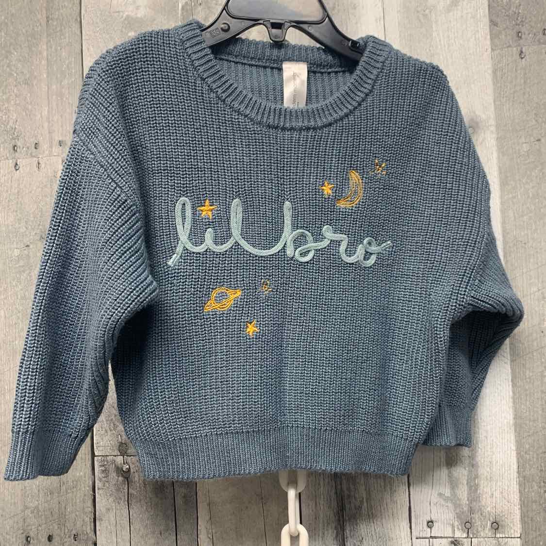 Size 24 Months Blue Modern Moments by Gerber Sweater