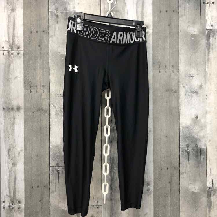 Size Medium Black/White Sport Brand Leggings