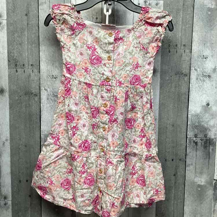 Size 6 Pink/White Penelope Mack Dress