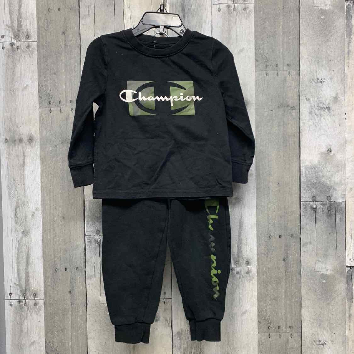 Size 3T Black Champion Shirt/Pants