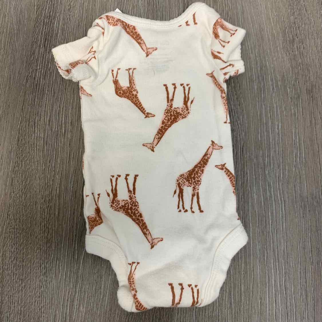 Size Preemie White Print Child of Mine Bodysuit