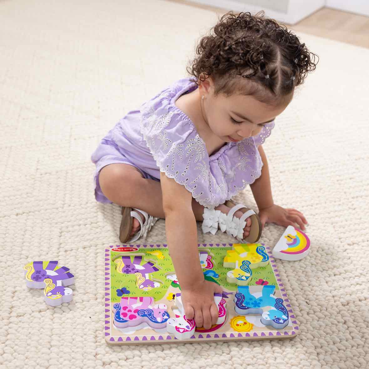 Melissa & Doug Unicorn Chunky Puzzle