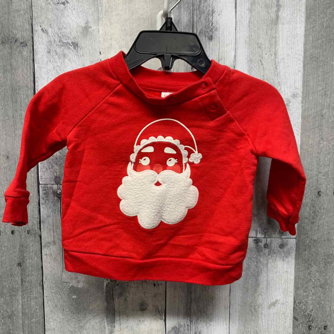 Size 3-6 Months Red Graphic Cat & Jack Sweat Shirt