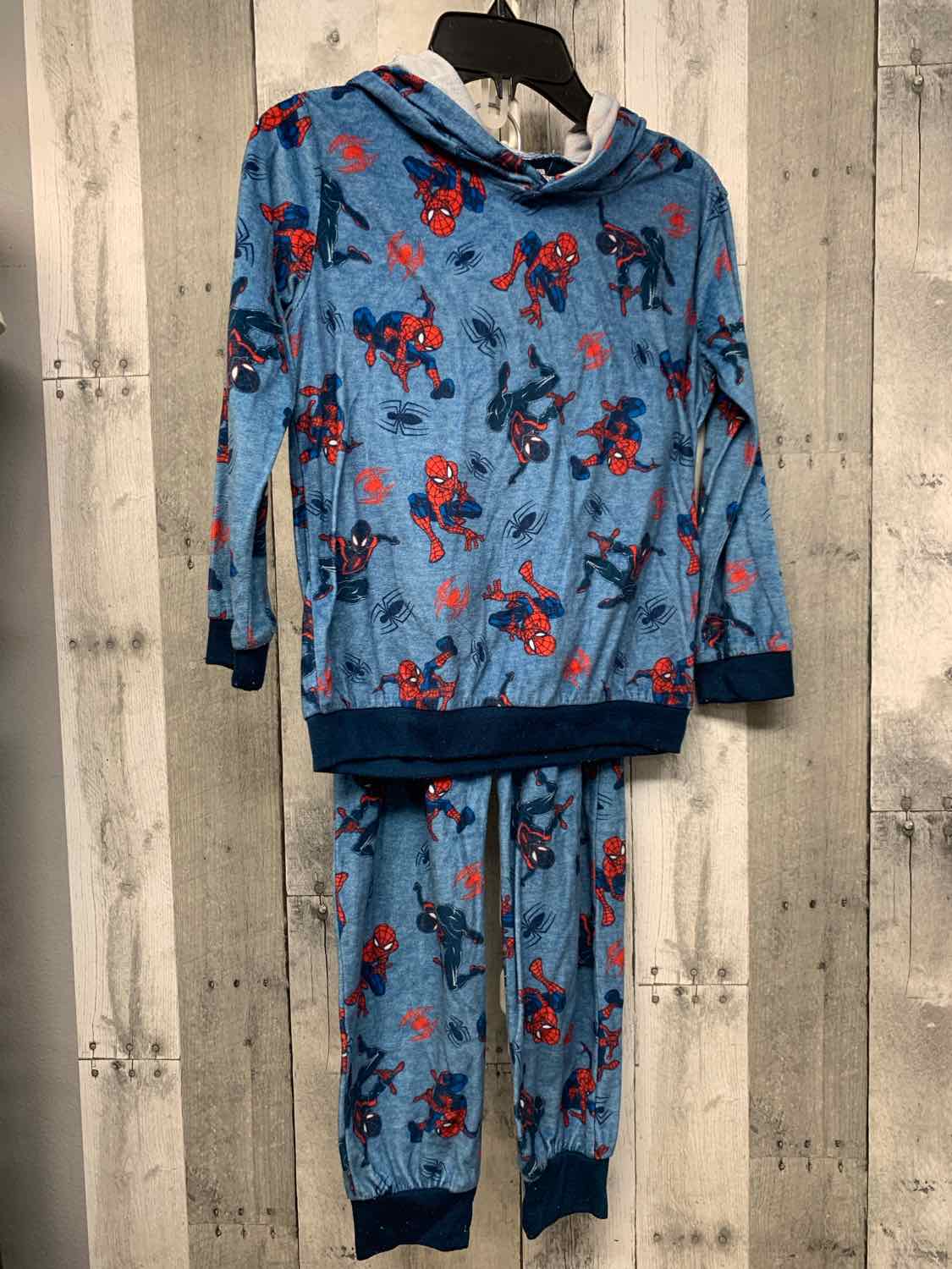 Size 8 Blue/Red Marvel 2pc PJs