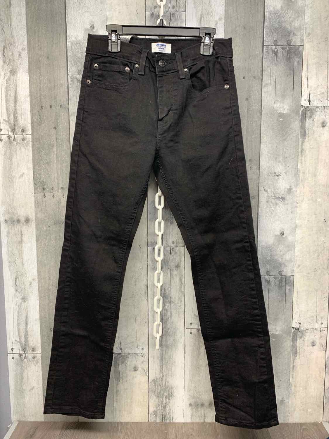 Size 16 Black Denim Levi Pants
