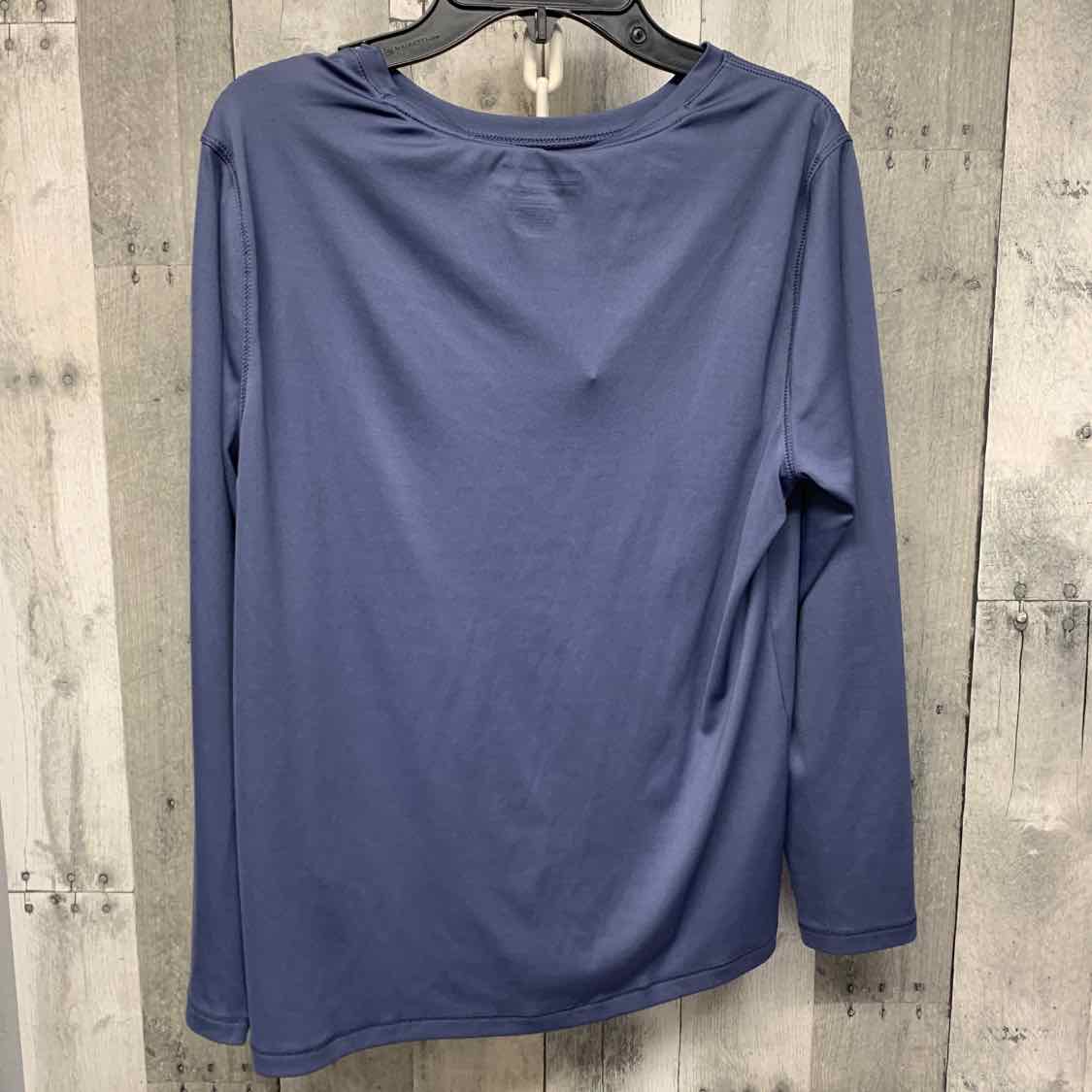Size 14/16 Blue Reel Legends Long Sleeve Shirt